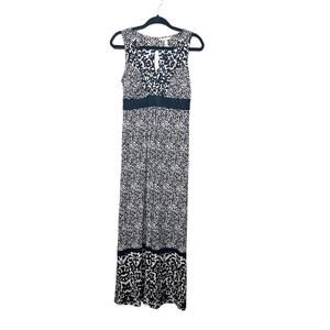 Soma Floral Empire Waist Maxi Dress Womens Medium Wedding Guest Party Cocktail